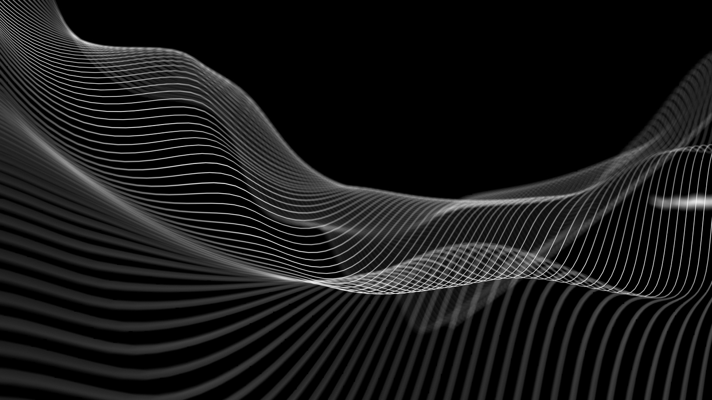Modern Black Technology Background 